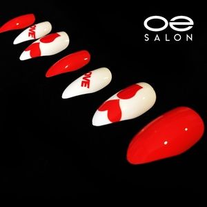 O2 Salon 5439 Fake False Nails Art (48 pcs/2 set)